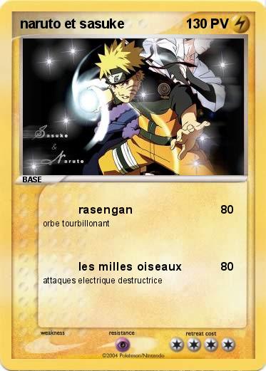 Pokemon naruto et sasuke