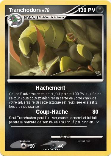 Pokemon Tranchodon