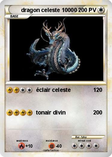 Pokemon dragon celeste 10000