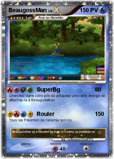 Pokemon BeaugossMan