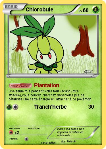 Pokemon Chlorobule