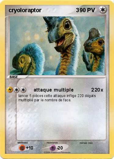 Pokemon cryoloraptor                      3
