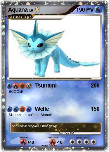 Pokemon Aquana
