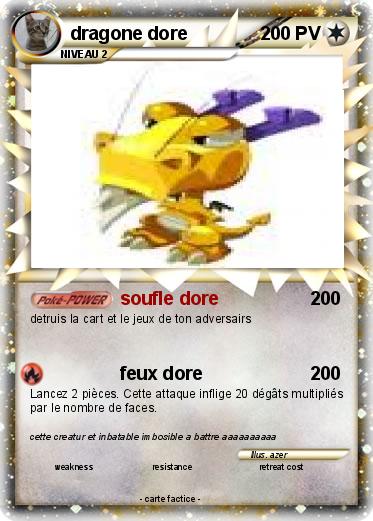 Pokemon dragone dore