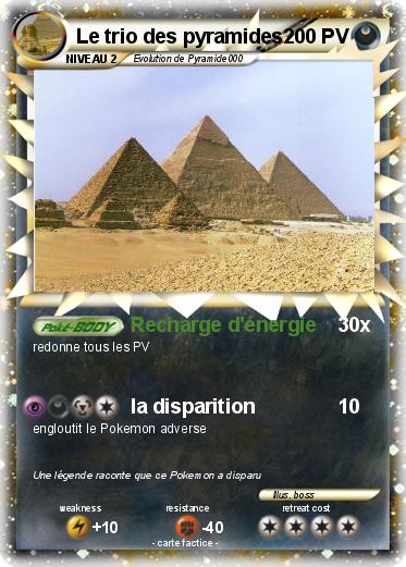 Pokemon Le trio des pyramides