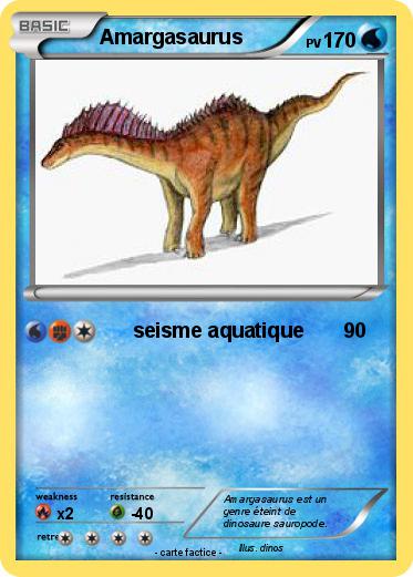 Pokemon Amargasaurus