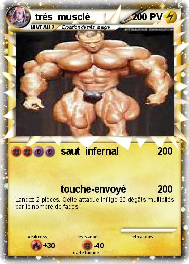 Pokemon très  musclé