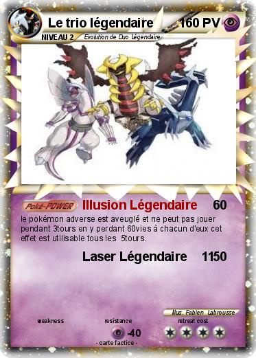 Pokemon Le trio légendaire