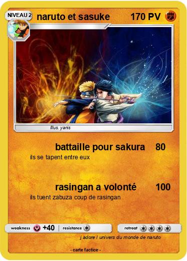 Pokemon naruto et sasuke