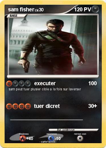 Pokemon sam fisher