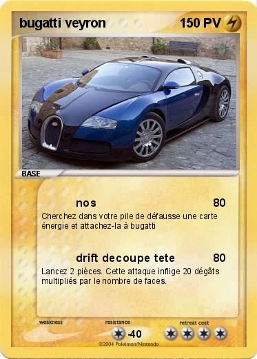 Pokemon bugatti veyron