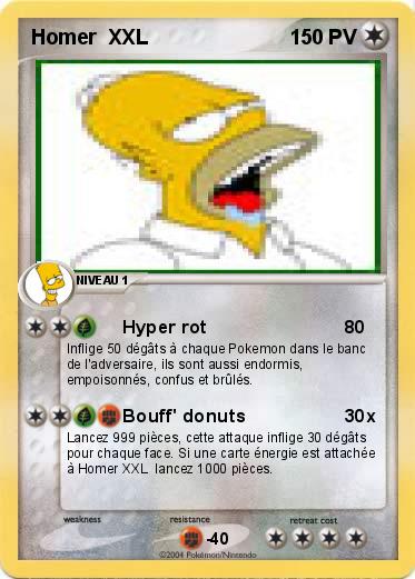 Pokemon Homer  XXL