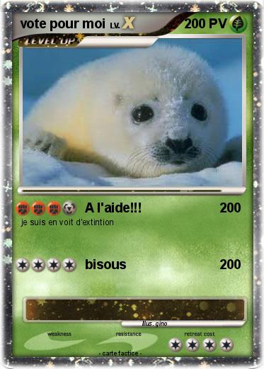 Pokemon vote pour moi