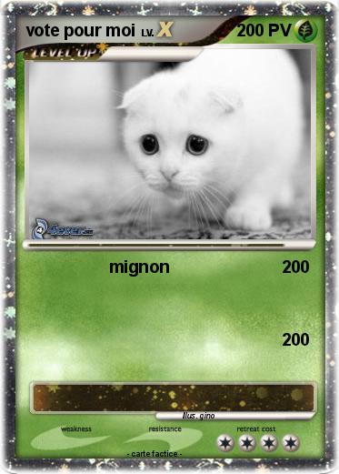 Pokemon vote pour moi