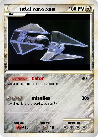 Pokemon metal vaisseaux