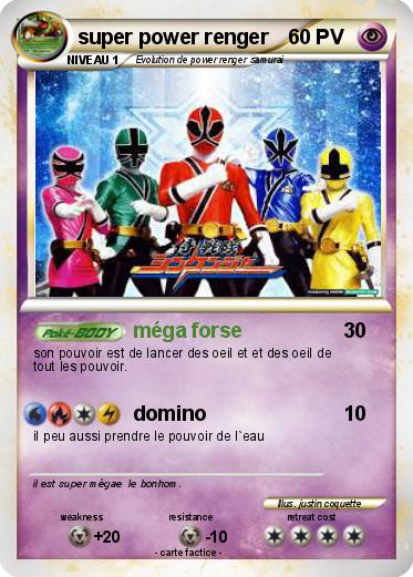 Pokemon super power renger