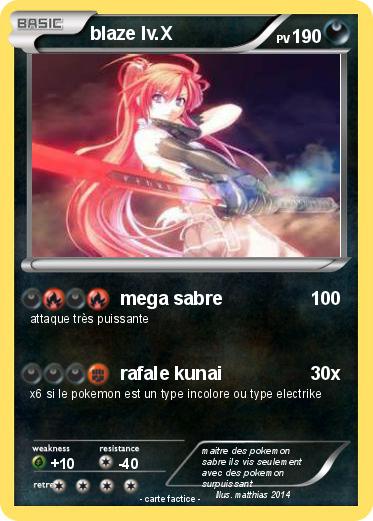 Pokemon blaze lv.X