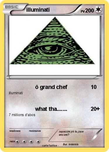 Pokemon illuminati
