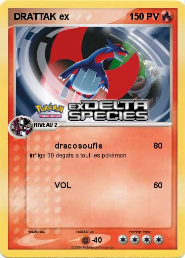 Pokemon DRATTAK ex