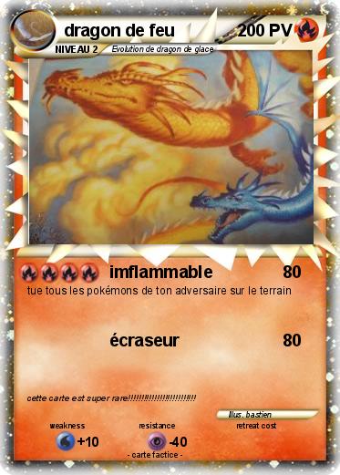 Pokemon dragon de feu