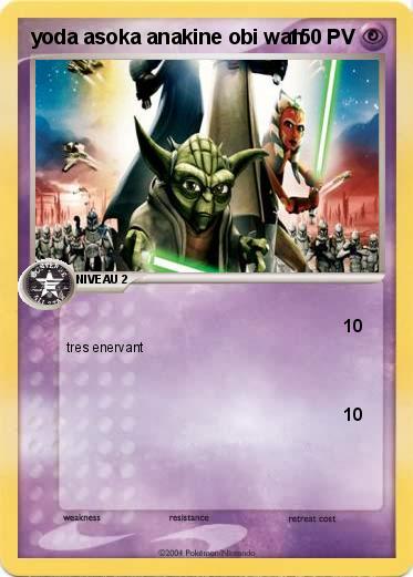 Pokemon yoda asoka anakine obi wan