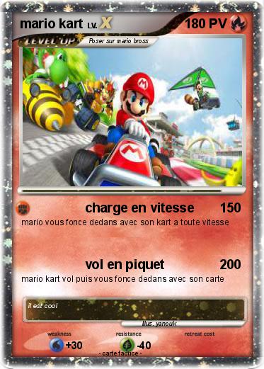 Pokemon mario kart