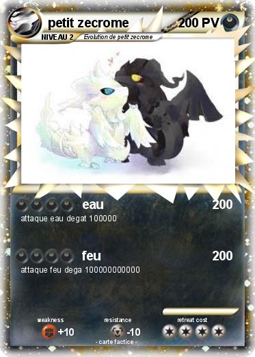 Pokemon petit zecrome