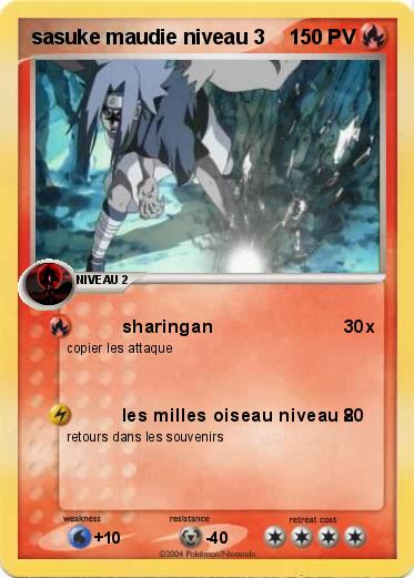 Pokemon sasuke maudie niveau 3