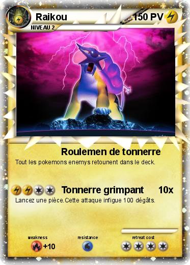 Pokemon Raikou
