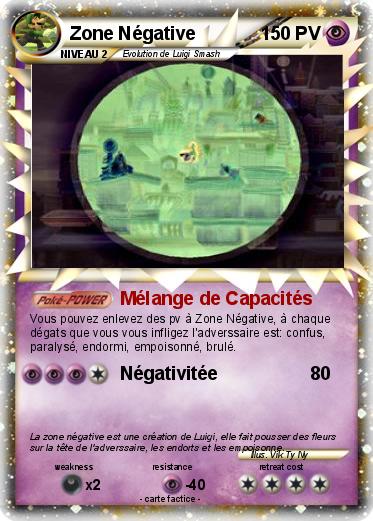 Pokemon Zone Négative