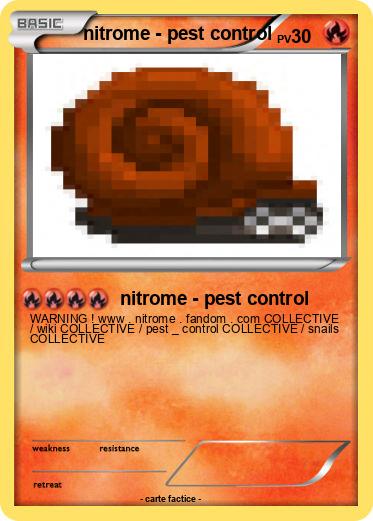 Pokemon nitrome - pest control