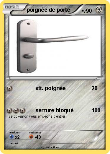 Pokemon poignée de porte