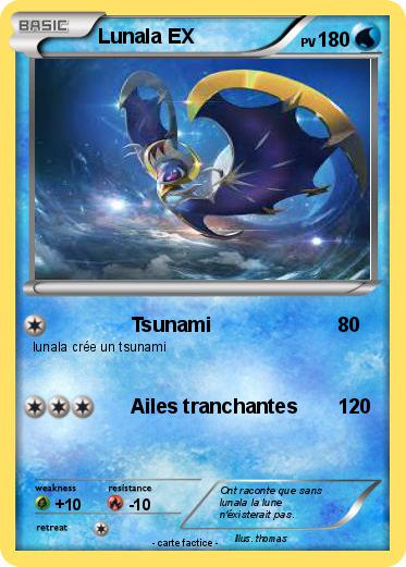 Pokemon Lunala EX