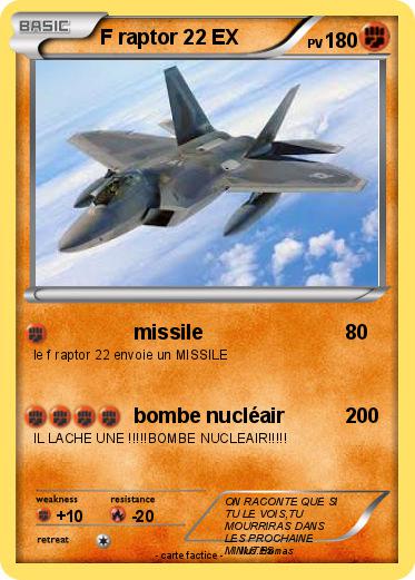 Pokemon F raptor 22 EX