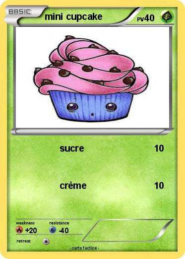 Pokemon mini cupcake