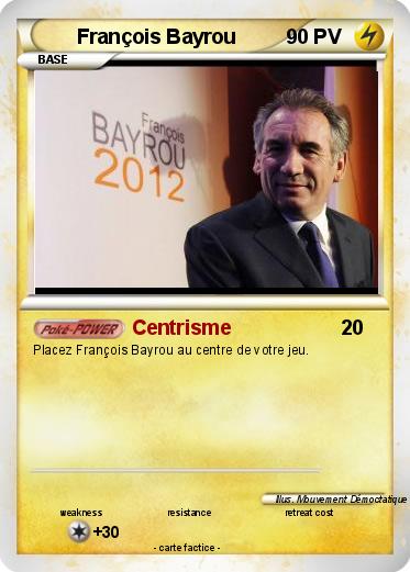Pokemon François Bayrou