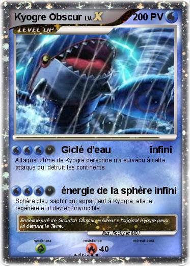 Pokemon Kyogre Obscur