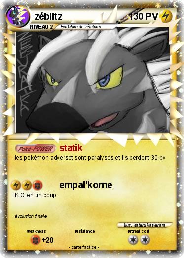 Pokemon zéblitz