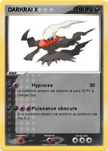 Pokemon DARKRAI X