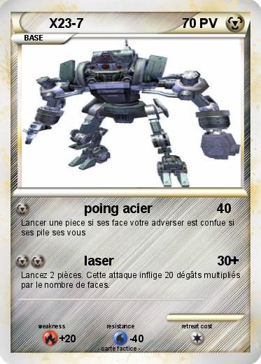 Pokemon X23-7