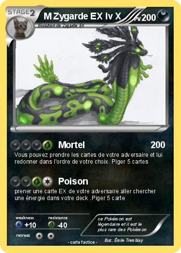 Pokemon M Zygarde EX lv X