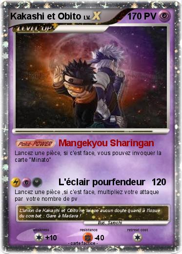 Pokemon Kakashi et Obito