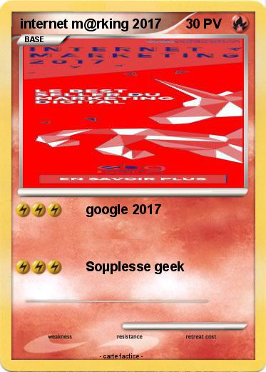 Pokemon internet m@rking 2017