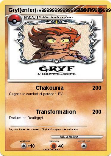 Pokemon Gryf(enfer)