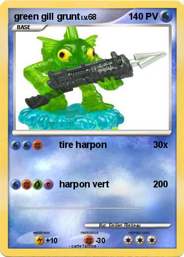 Pokemon green gill grunt