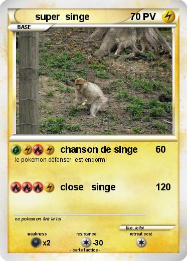 Pokemon super  singe