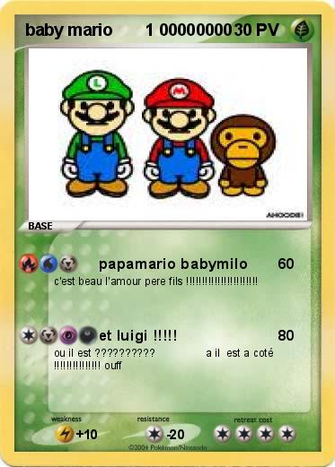 Pokemon baby mario       1 00000000