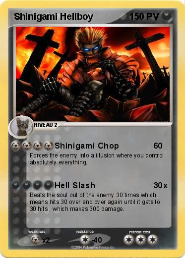 Pokemon Shinigami Hellboy