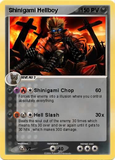 Pokemon Shinigami Hellboy