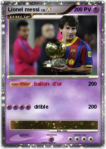 Pokemon Lionel messi